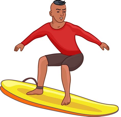 Surfing Clipart