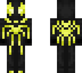 black suit spiderman | Minecraft Skins