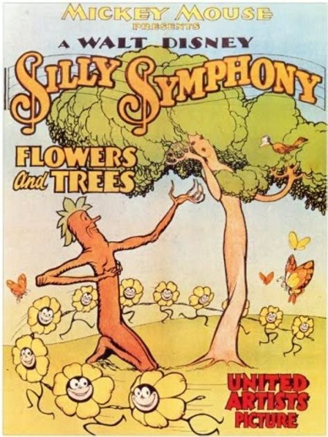 Silly Symphony - Flowers and Trees | Vintage disney posters, Walt disney, Disney movie posters