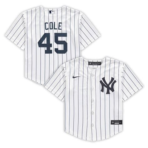 Buy Preschool Nike Gerrit Cole White New York Yankees Home Replica Player Jersey Online at ...