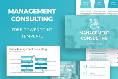 Management Consulting Free PowerPoint Template | Nulivo Market