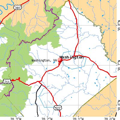 Washington, Virginia (VA 22747) profile: population, maps, real estate, averages, homes ...