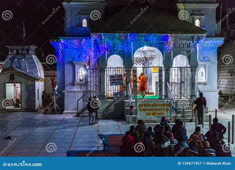 Gangotri Temple - Uttrakhand, India Editorial Photography - Image of ...