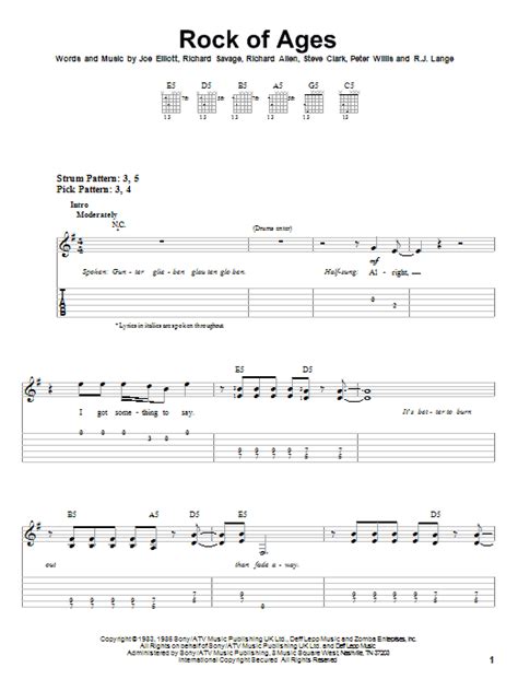 Rock Of Ages | Sheet Music Direct