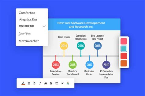 Timeline Maker: Create a Timeline Online Free | Fotor