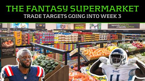 Fantasy Supermarket (Week 3): James White & Other Trade Targets