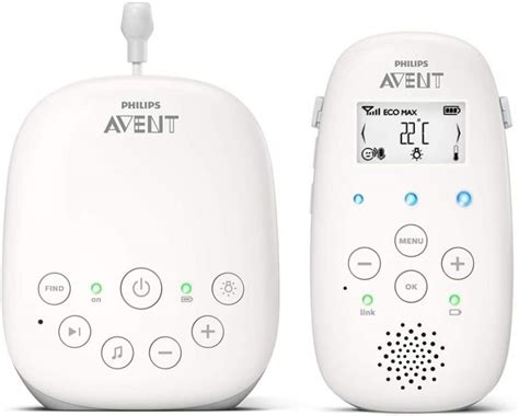 Philips Avent DECT Baby Monitor with Temperature Monitoring - Go Real