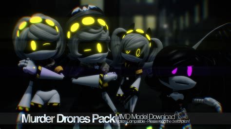 [MMD] Murder Drones Pack Download by Desperative on DeviantArt