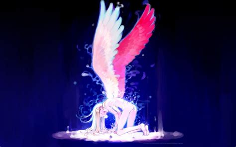 Kinds Of Wallpapers: Anime Angel Wallpaper