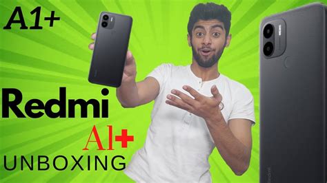 Redmi A1+ Unboxing/5000 MAH Battery! - YouTube