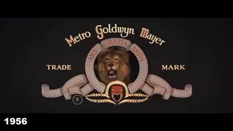 Updated MGM Logo History (1916-2017) - YouTube