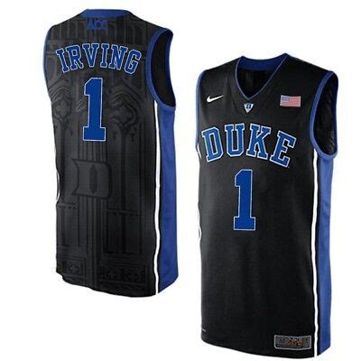 NWT Kyrie Irving Duke Blue Devils #1 Adult Stitched Basketball Jersey ...