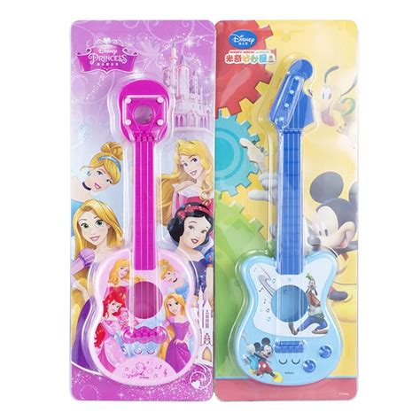 Disney Mickey Mouse& Princess 4 String Toys Mini Guitar Kids Musical ...