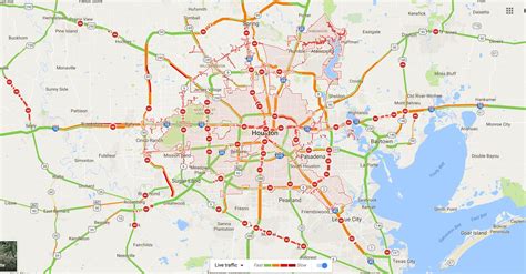 Texas Road Closures Map