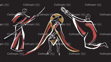 Sorrowful Mysteries (Graphic 3) graphic design — Cathopic