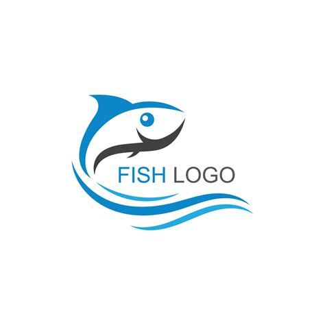 Fish logo template. Creative vector symbol of fishing club or online ...