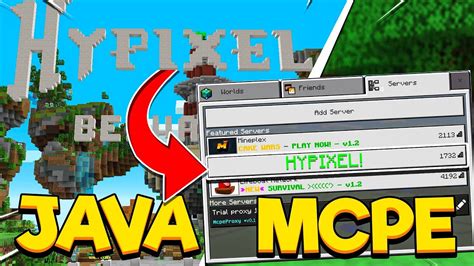 Server For Java And Bedrock - Encycloall