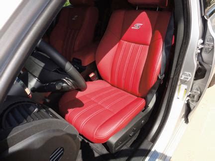 Chrysler 300 Red Leather Seat Covers – Velcromag