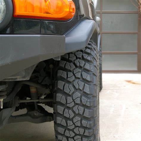 Got some 255/80R17 BFG KM2 … with pics - Toyota FJ Cruiser Forum