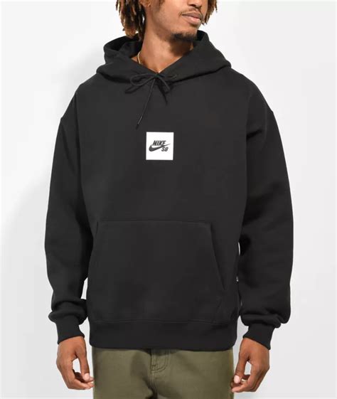 Nike SB Box Logo Black Hoodie