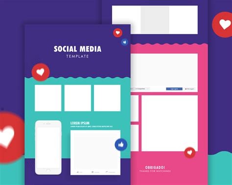 Social Media Template PSD | Download Mockup