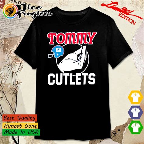 Tommy DeVito Royal New York Giants Tommy Cutlets Shirt, hoodie ...