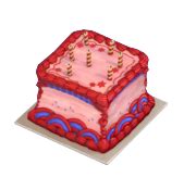 Detail: Birthday Cake - My Dreamlight Valley