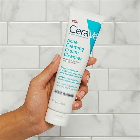 Cerave Acne Foaming Cream Cleanser 150ml - Dream Skin Haven