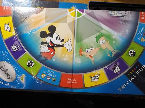 Trivial Pursuit Disney For All Edition Board Game Hasbro | Etsy