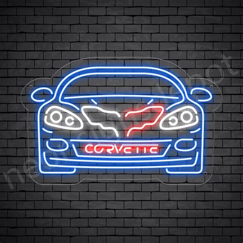 C6 Corvette Neon Bar Sign - Neon Signs Depot