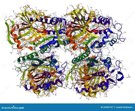 Ovalbumin, The Main Protein Of Egg White Royalty Free Stock Photography - Image: 24569147