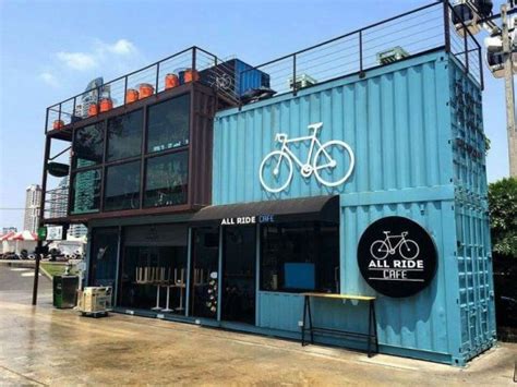 45FT Shipping Container Restaurant Outdoor Coffee Shop Design - China ...