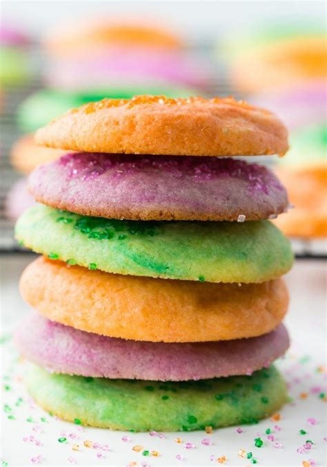 Colorful Jell-O Cookies