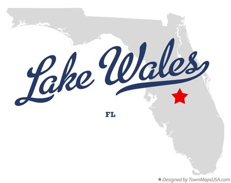 Map of Lake Wales, FL, Florida