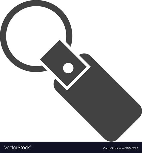 Key chain Royalty Free Vector Image - VectorStock