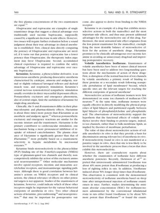 Drug Chirality In Anesthesia.29