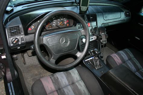 Interior of the car (Mercedes C220 - 1995)