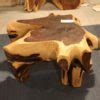 Rustic Live Edge Coffee Table - TheBestWoodFurniture.com
