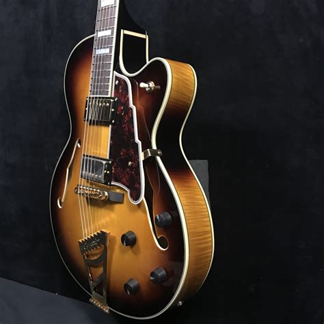 D’Angelico EX-DH Electric Hollowbody Archtop Guitar w case #160062986 Sunburst — Guitars 'n Jazz