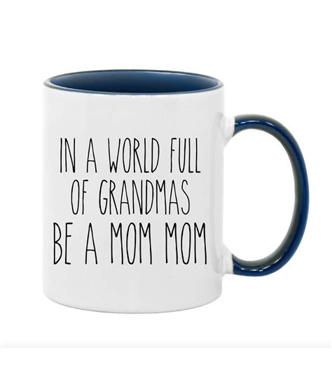 Funny Mug for Mom Mom Funny Mom Mom Gifts in A World of - Etsy