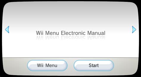 Wii Menu Electronic Manual (Wii Mini) - Dolphin Emulator Wiki