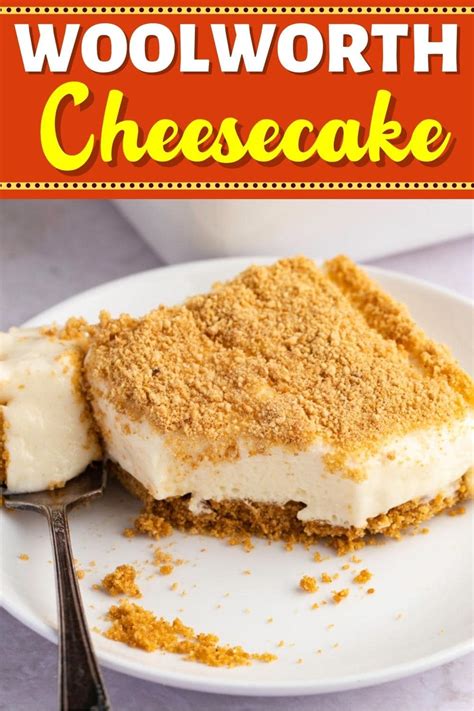 Woolworth Cheesecake (No-Bake Recipe) - Insanely Good