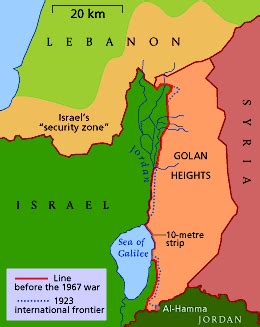 Israel, Syria and that sliver of the Galilee shore | International | The Economist