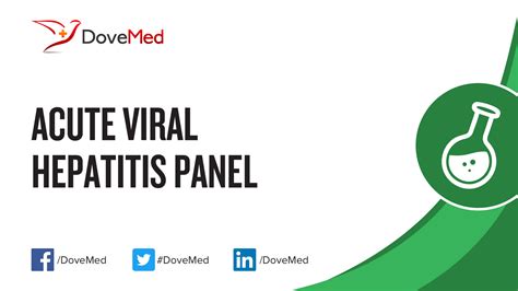 Acute Viral Hepatitis Panel