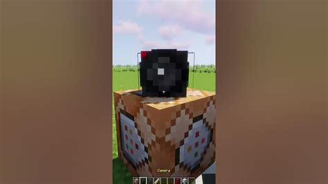 Minecraft: How To Build A Working Camera | #Shorts - YouTube