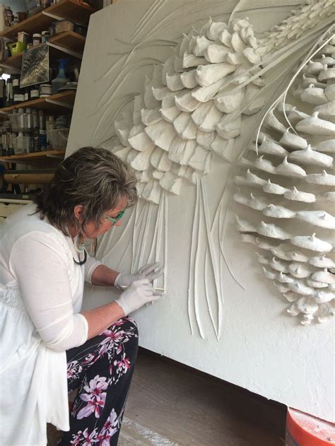 Creating the Beauty of Bas-Relief | Plaster wall art, Plaster art, Art diy