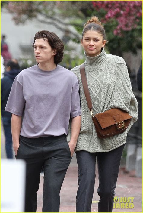 Tom Holland & Zendaya Hold Hands During Day Out in Boston Together!: Photo 4749221 | Pictures ...