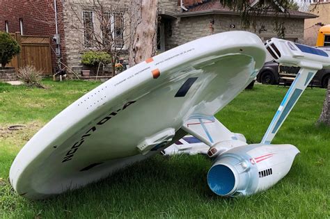 Replica of Star Trek Enterprise sold from Toronto front lawn