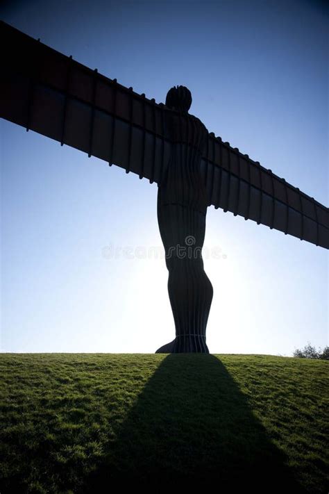 Gateshead, Near Newcastle, UK, November 2012, the Angel of the North ...