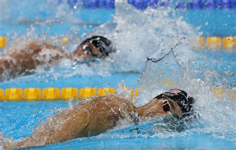 Swimmers compete on Day 5 of Rio 2016 Olympics